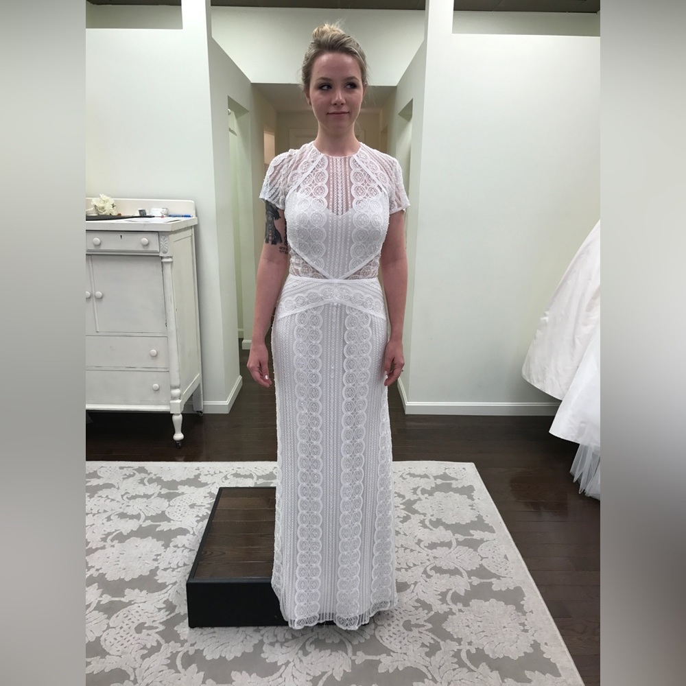 Never worn, unaltered W. Too Lenora gown. - Picture 7 of 8